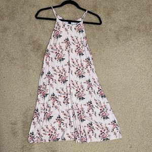 Forever 21 Pink Flower Dress